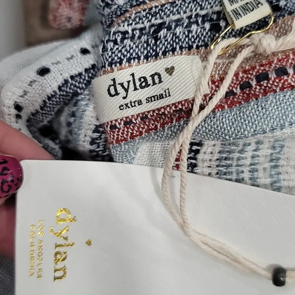 DYLAN LUX SLUB STRIPE SHIRT MULTI - Picture 12 of 13